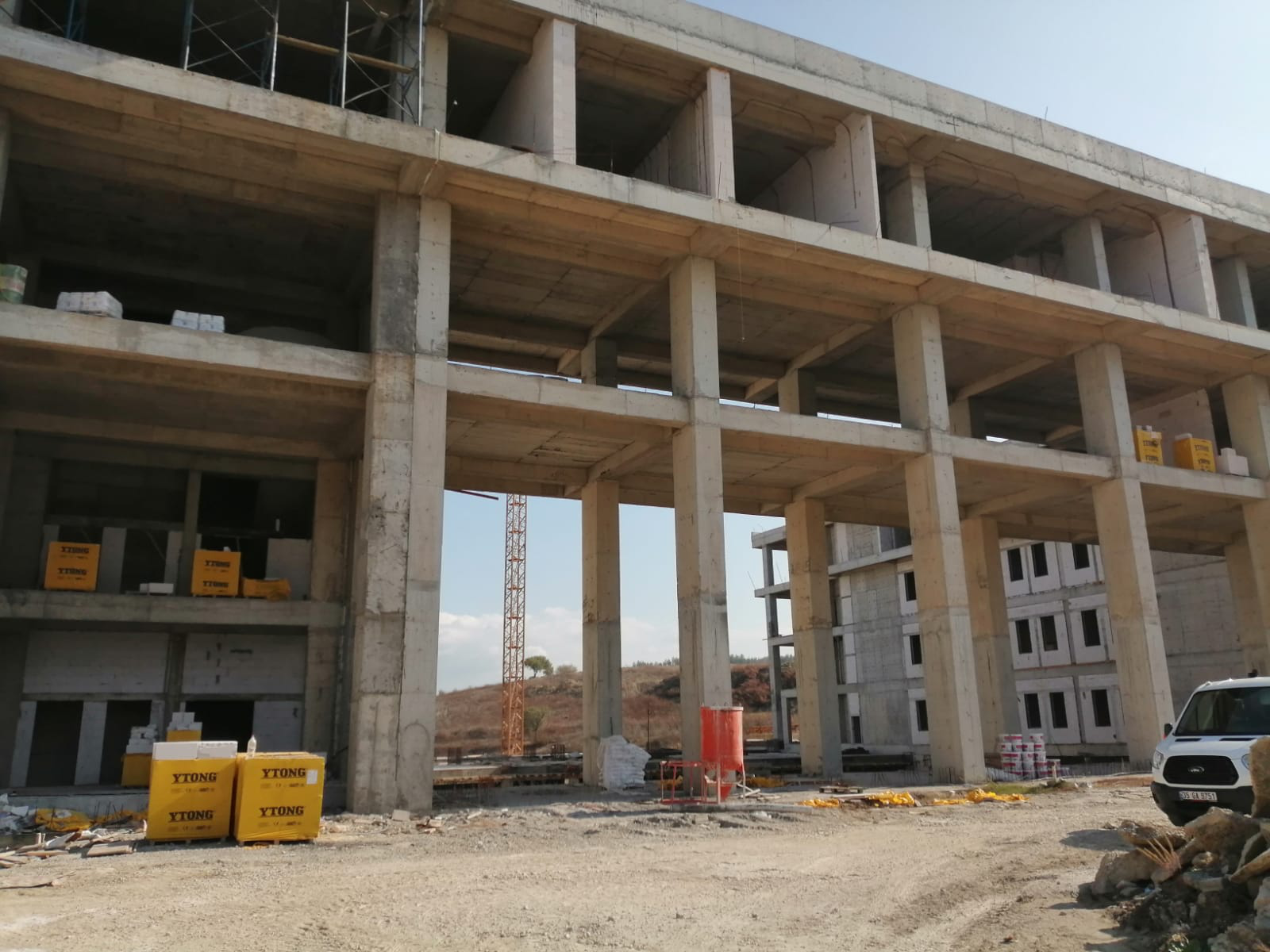 Karabük Üniversitesi Mühendislik Fakültesi Labaratuvar Binası İnşaatı