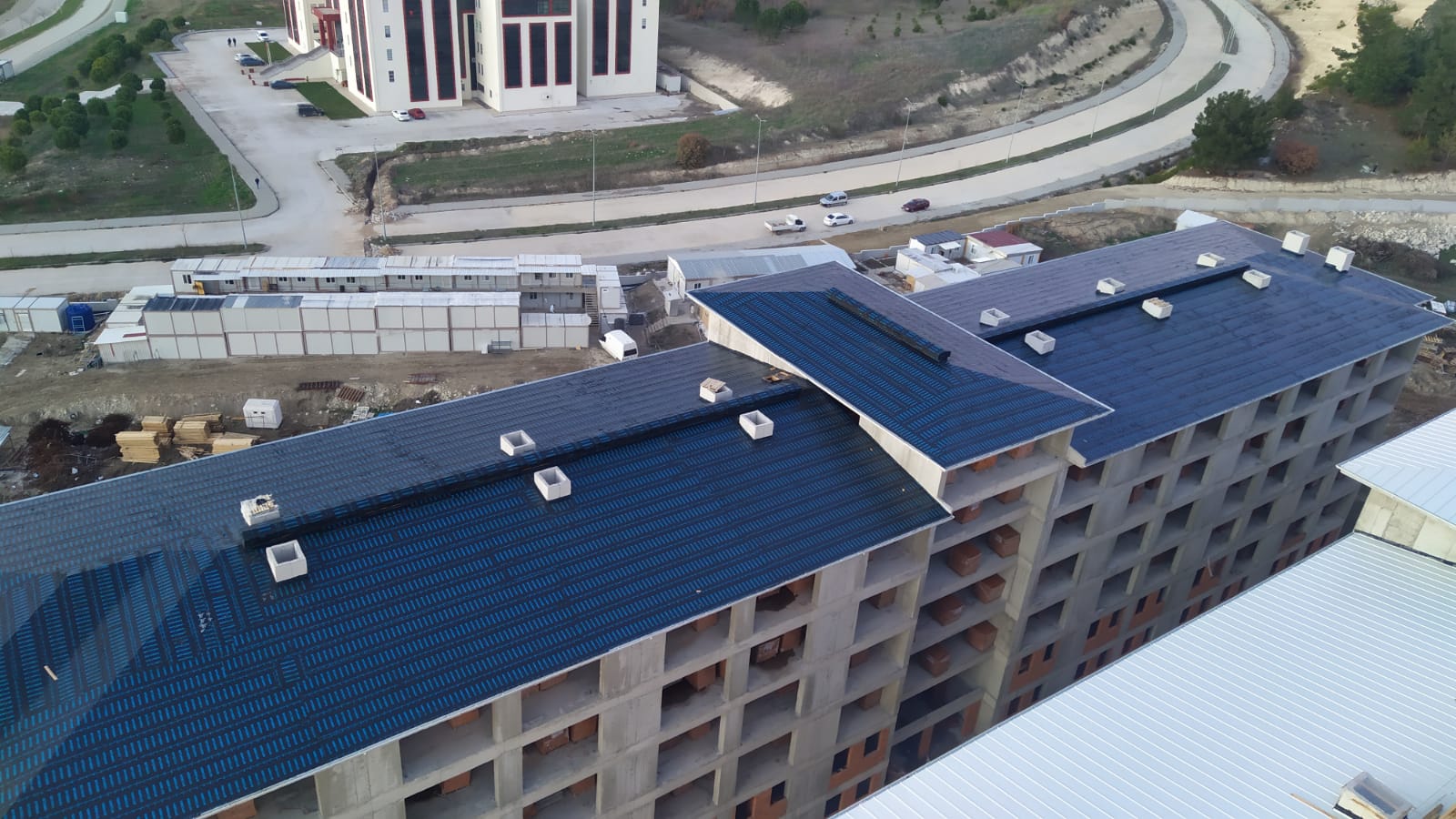 T.C. GENÇLİK VE SPOR BAKANLIĞI KREDİ VE YURTLAR KURUMU BALIKESİR 1500 KİŞİLİK YURT YERLEŞKESİ 2.ETAP İŞİ