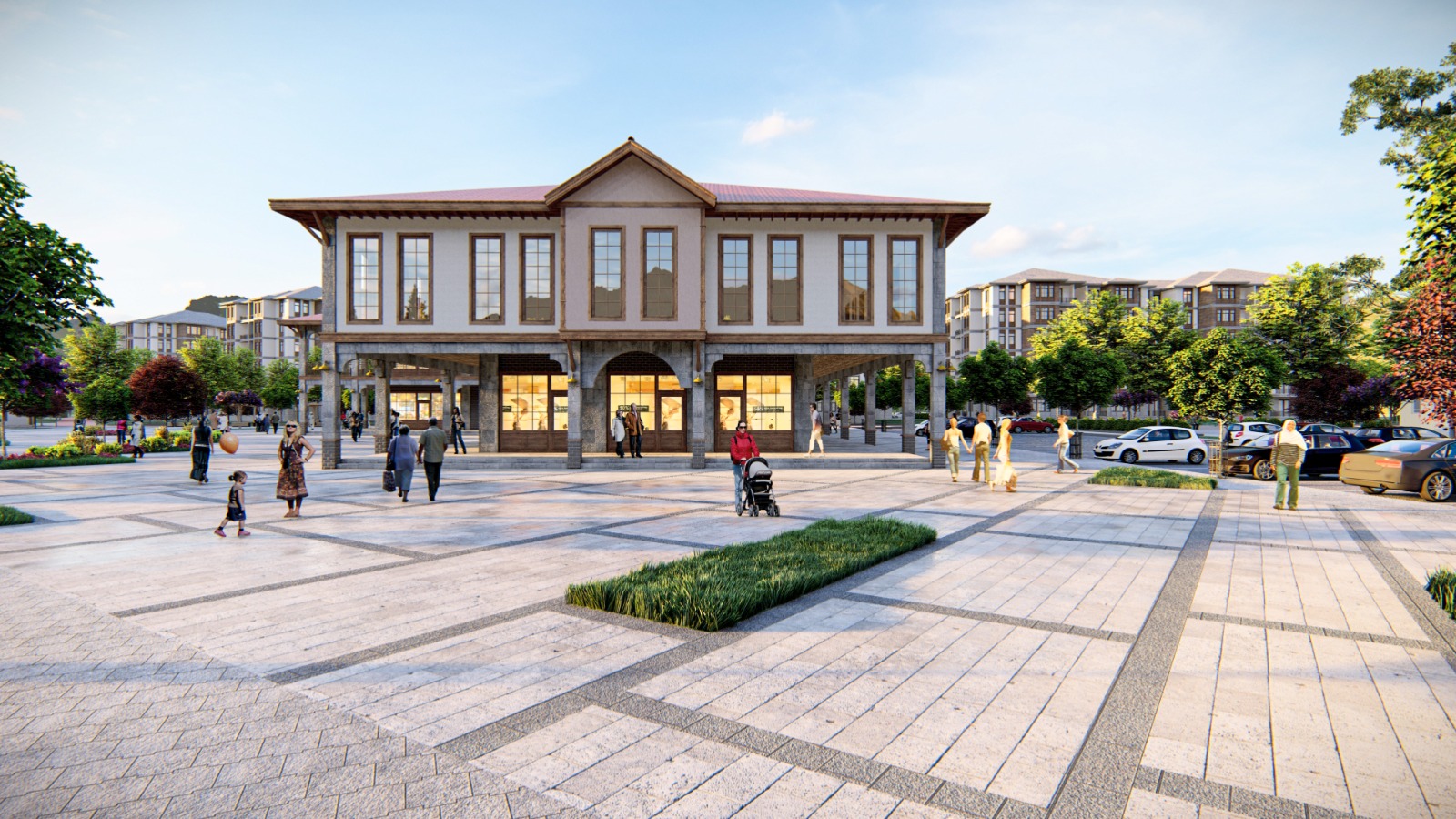 ISPARTA İLİ MERKEZ İLÇESİ ÇÜNÜR MAHALLESİ 1002 ADET KONUT 1 ADET SOSYAL TESİS VE 1 ADET CAMİ İNŞAATI İLE ALTYAPI VE ÇEVRE DÜZENLEMESİ İŞİ
                                        style=