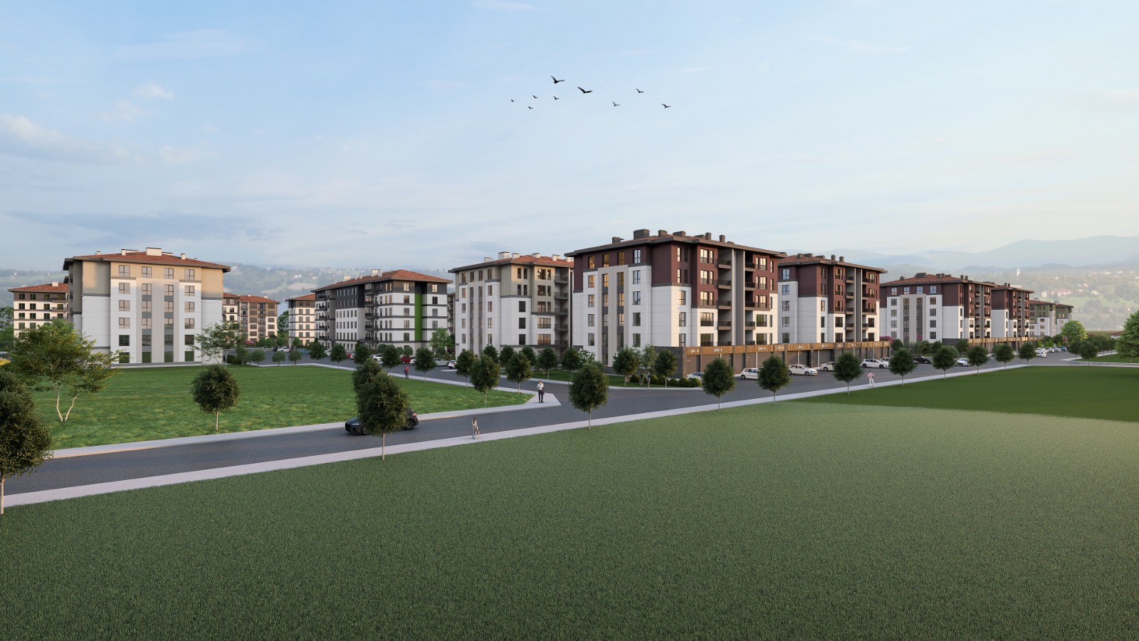 Malatya Battalgazi Üçbağlar 662 Adet Konut İnşaatı ve Çevre Düzenlemesi
