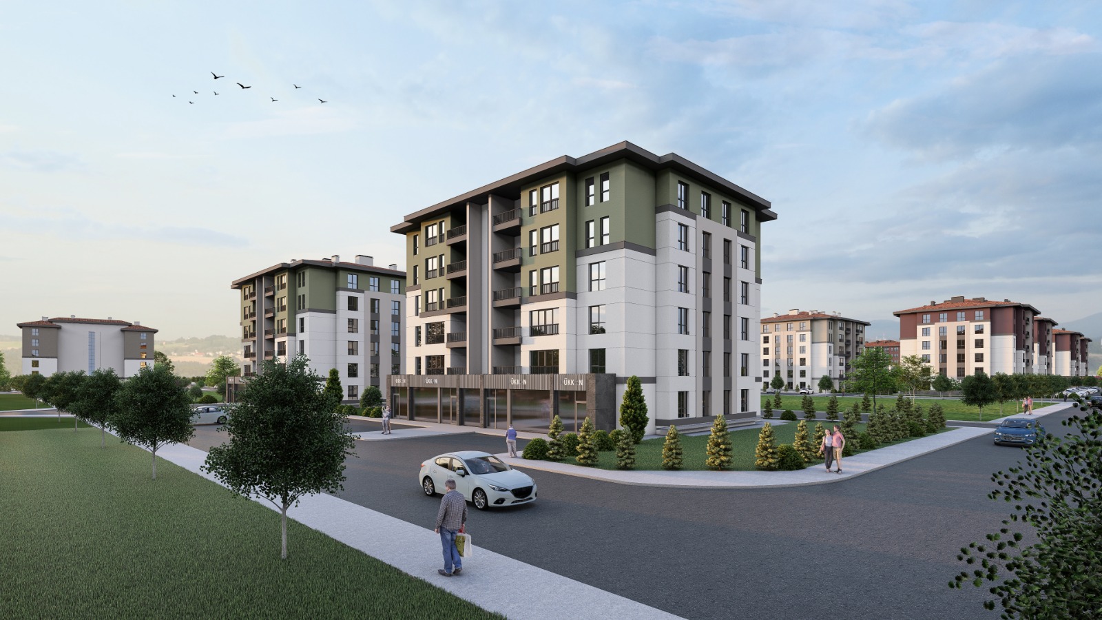 Malatya Battalgazi Üçbağlar 662 Adet Konut İnşaatı ve Çevre Düzenlemesi
