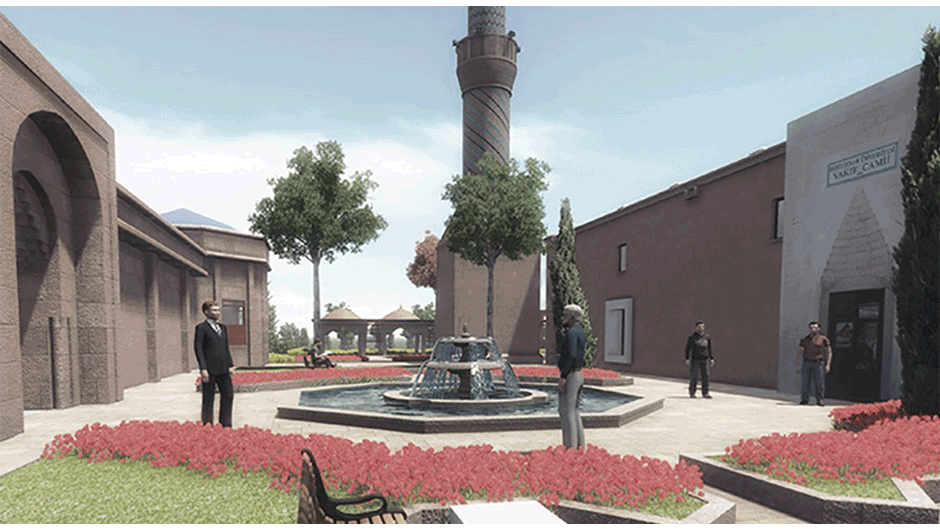 Dumlupınar Üniversitesi Merkez Kampüs Camii Gaziemir Isı