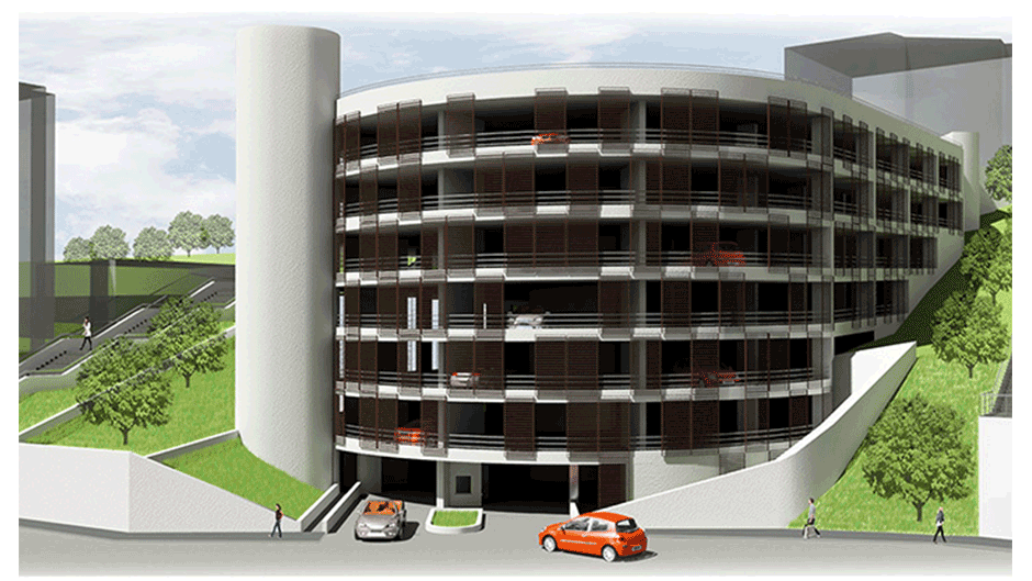 Karşıyaka Belediyesi Çok Katlı Otopark ve Pazaryeri Gaziemir Isı