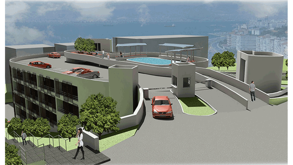Karşıyaka Belediyesi Çok Katlı Otopark ve Pazaryeri Gaziemir Isı