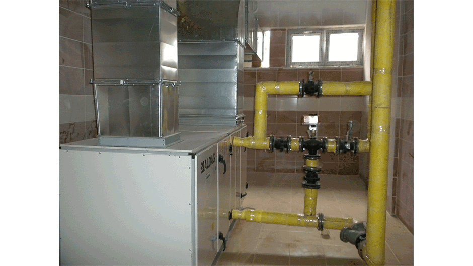 Manisa İl Özel İdaresi Genel Sekreterliği Kula 200 Öğrenci Kapasiteli Yemekhaneli Pansiyon Binası Gaziemir Isı